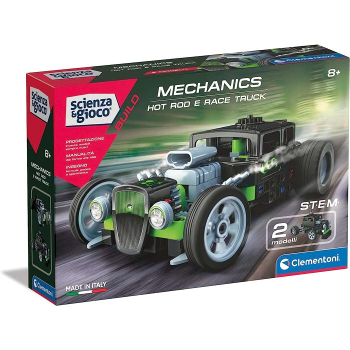 Clementoni Build-Hot Rod E Race Truck Mechanics.