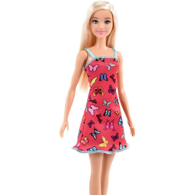 Barbie Trendy Vestito Fucsia con Farfalle - Mago Biribago Giocattoli