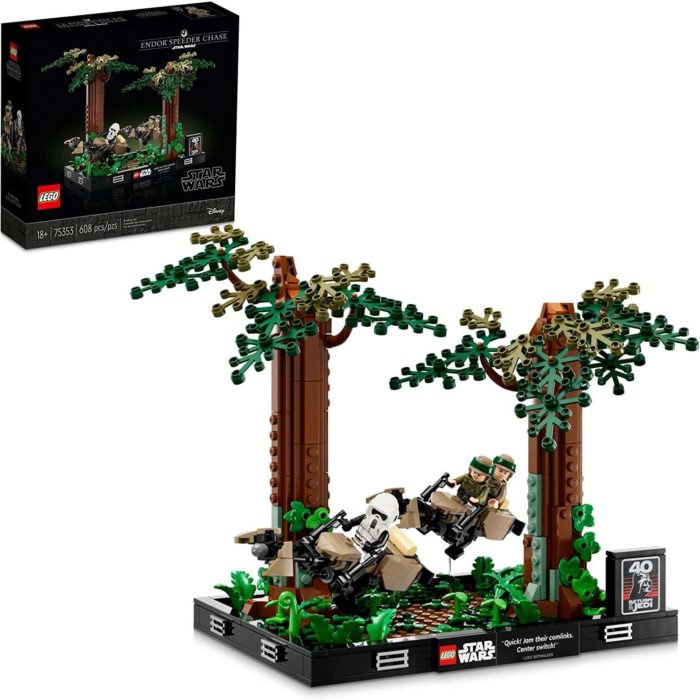 75353 Lego Star Wars Diorama Inseguimento con lo S