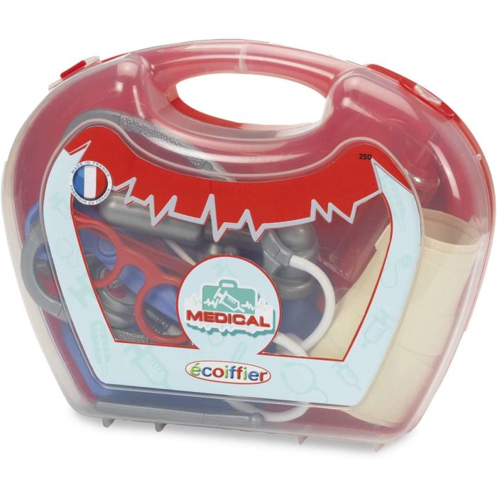 Ecoiffier Valigetta del Dottore 7 pz. in plastica.