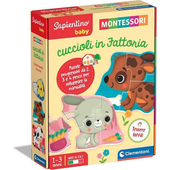 Clementoni Sapientino Montessori ciccioli in fatto