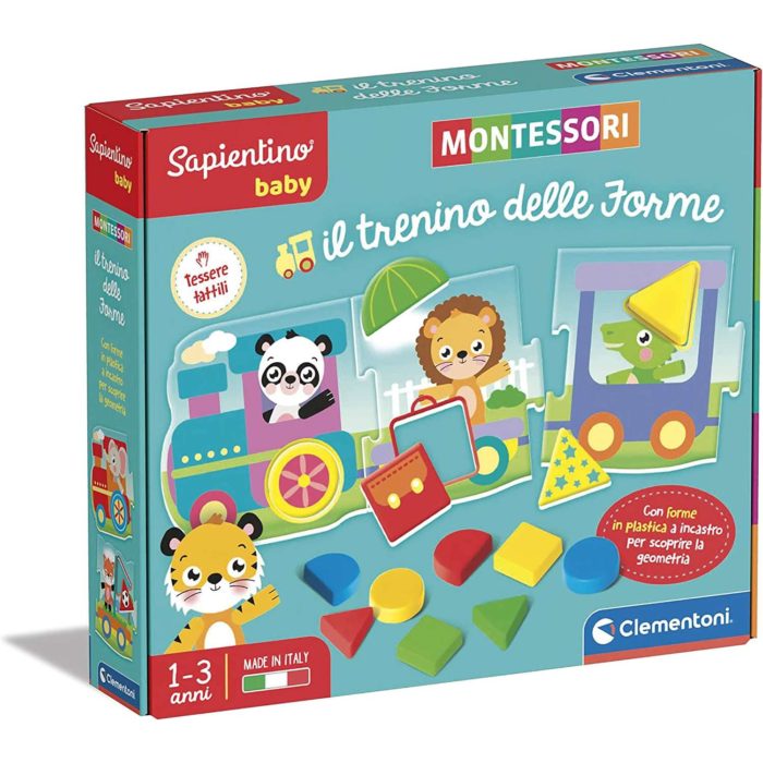 Clementoni Sapientino Montessori trenino delle for