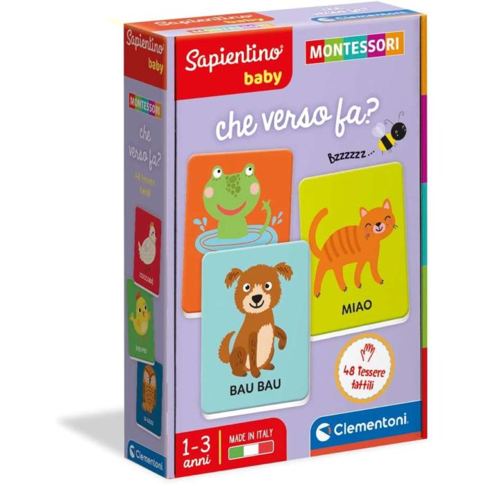 Clementoni Sapientino Montessori che verso fa