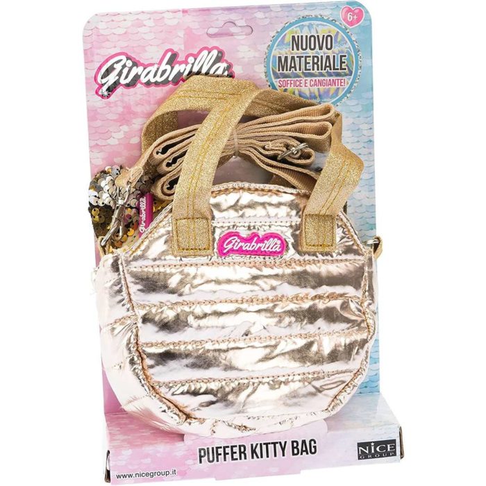 Girabrilla puffer kitty bag oro