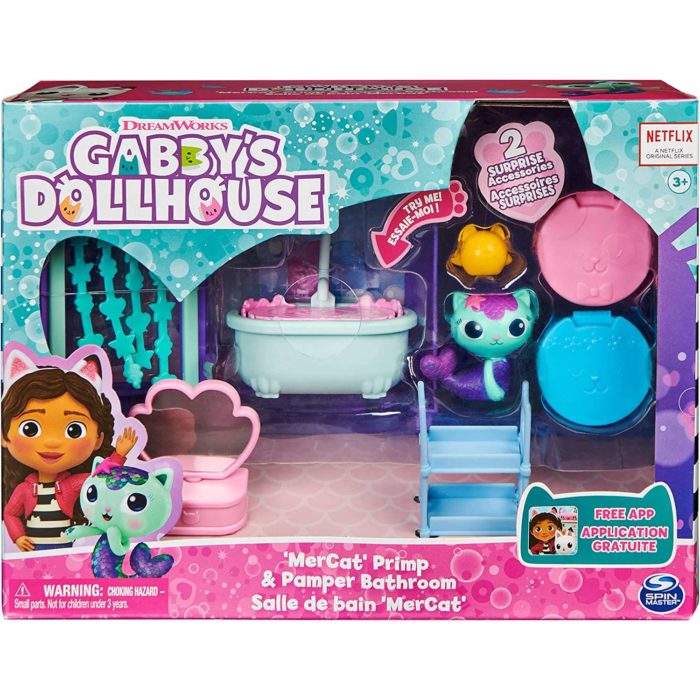 Gabby playset casa bagno