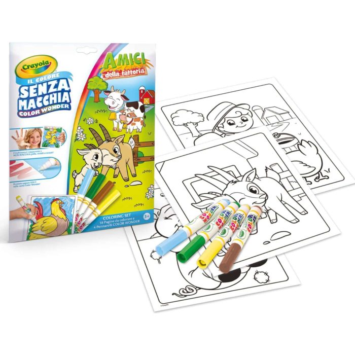 Crayola Colorare senza macchia amici della fattori