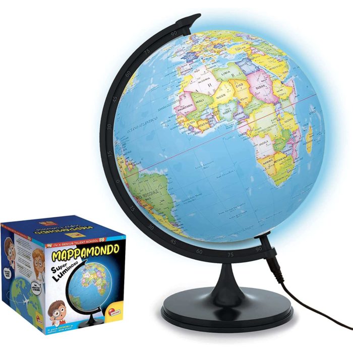 Mappamondo super luminoso