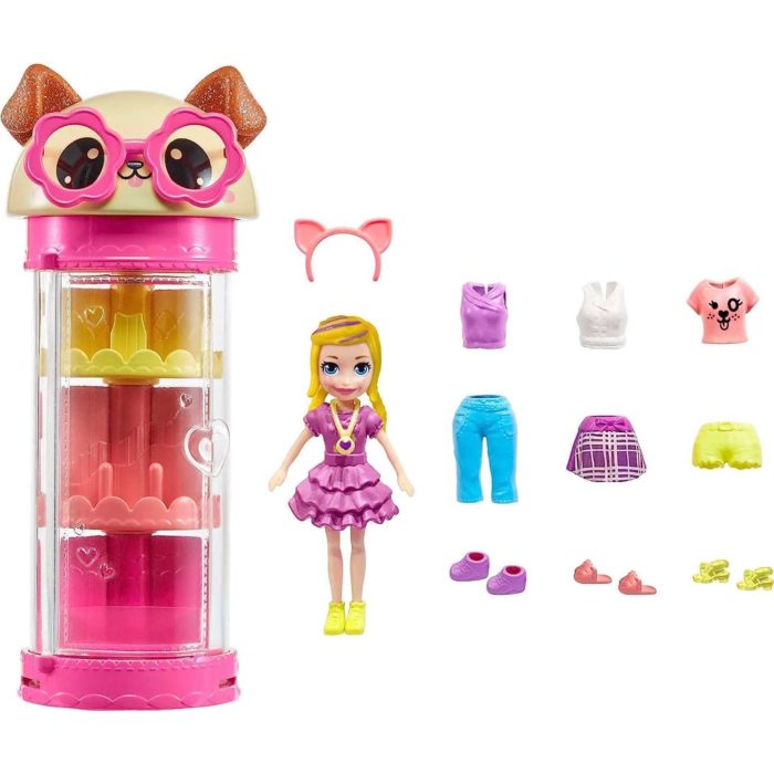 Polly Pocket Armadio moda girevole cane
