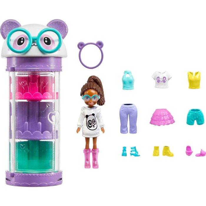 Polly Pocket Armadio moda girevole Panda