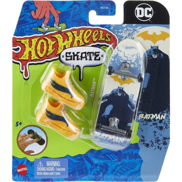 Hot Wheels Skateboard singolo e scarpine
