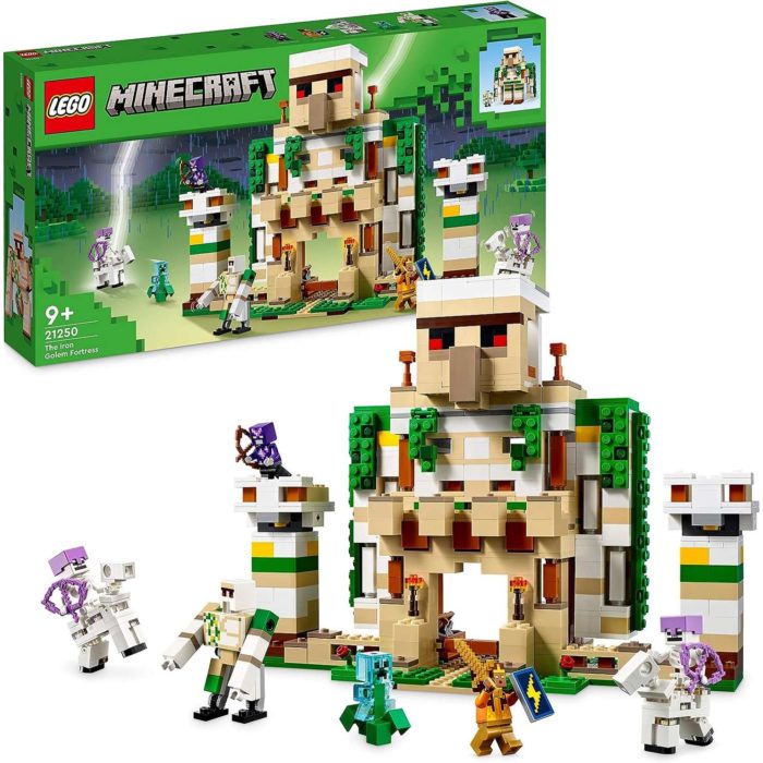 21250 Lego Minecraft La fortezza del Golem di ferr