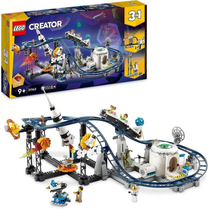 31142 Lego Creator 3in1 Montagne Russe Spaziali.