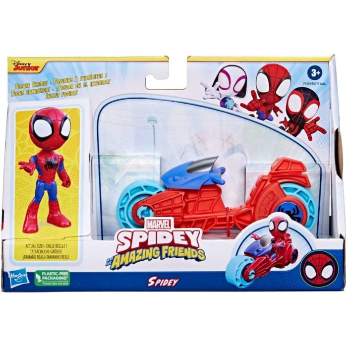 Spidey con la moto