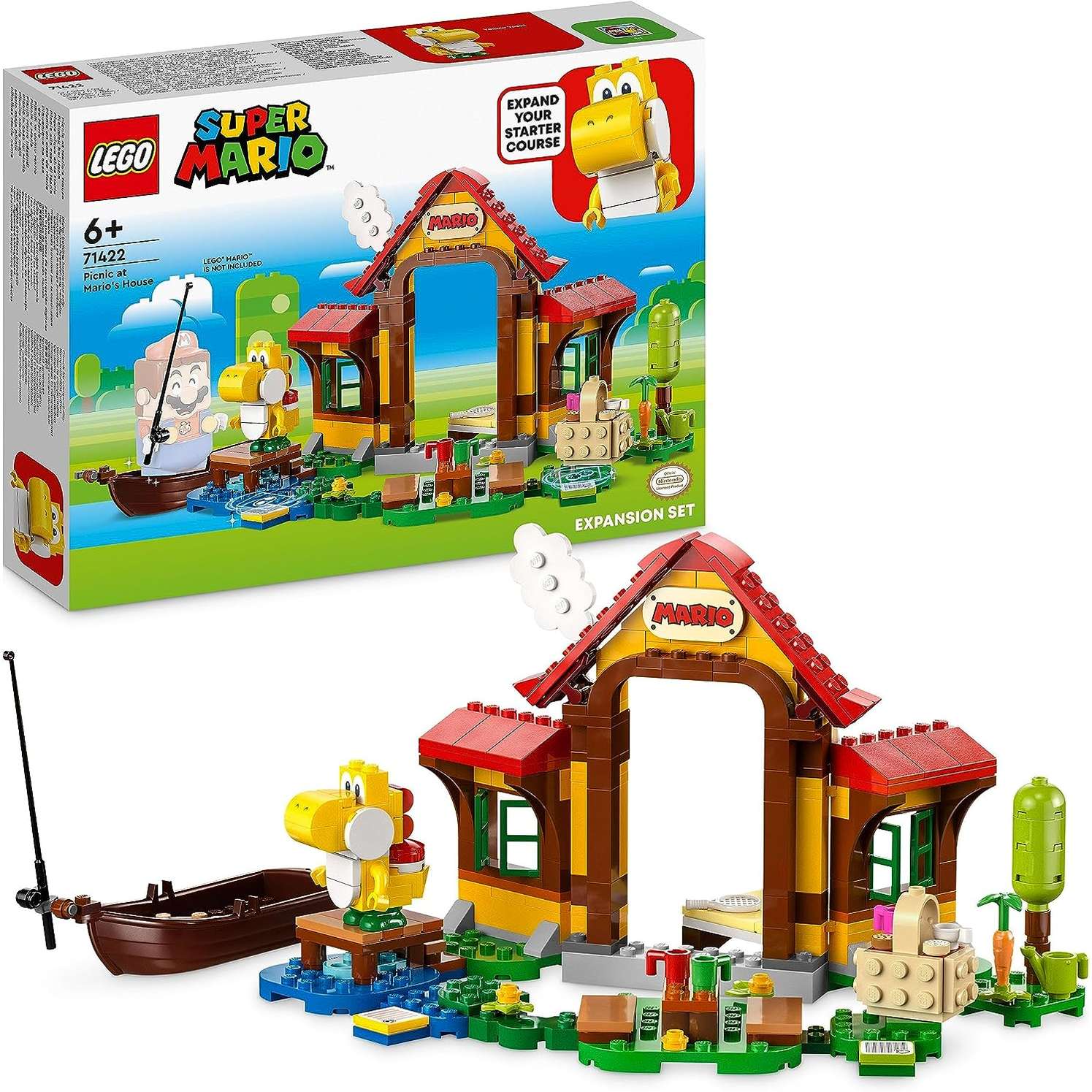 71422 Lego Super Mario Picnic alla Casa di Mario. - Mago Biribago Giocattoli