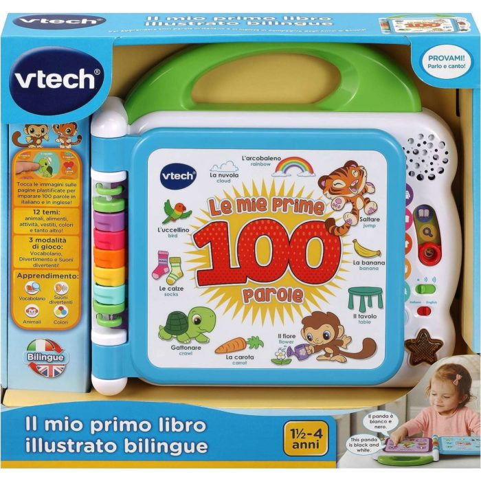 Vtech Il mio primo libro illustrato bilingue.