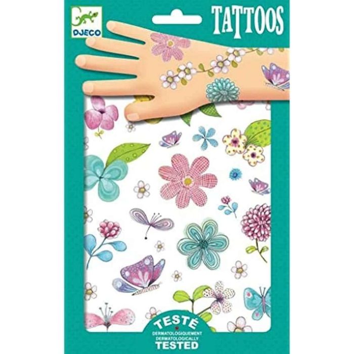 Djeco Tatuaggi principessa dei fiori