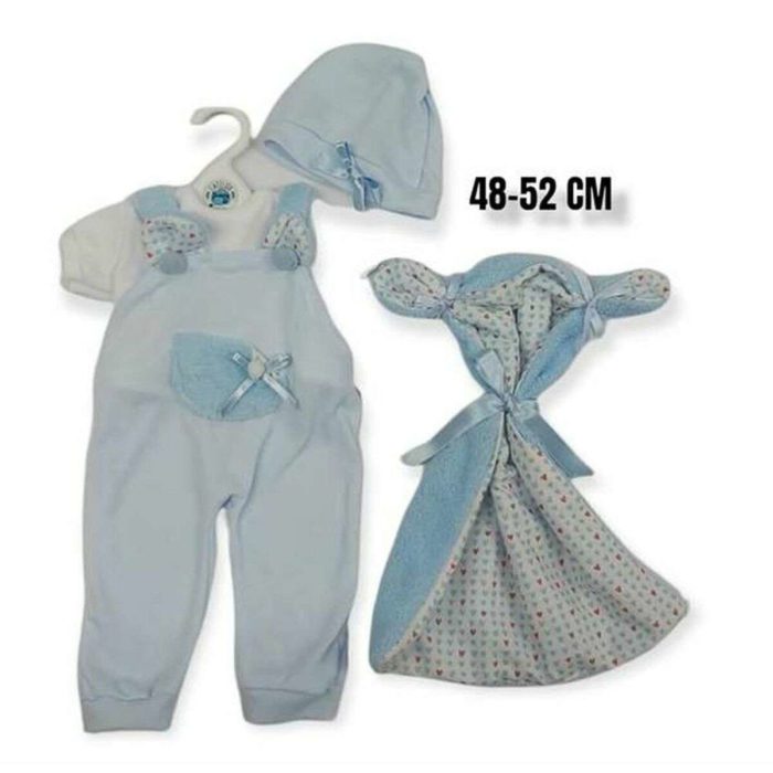 5008 Berjuan Vestito bambole celeste con copertina
