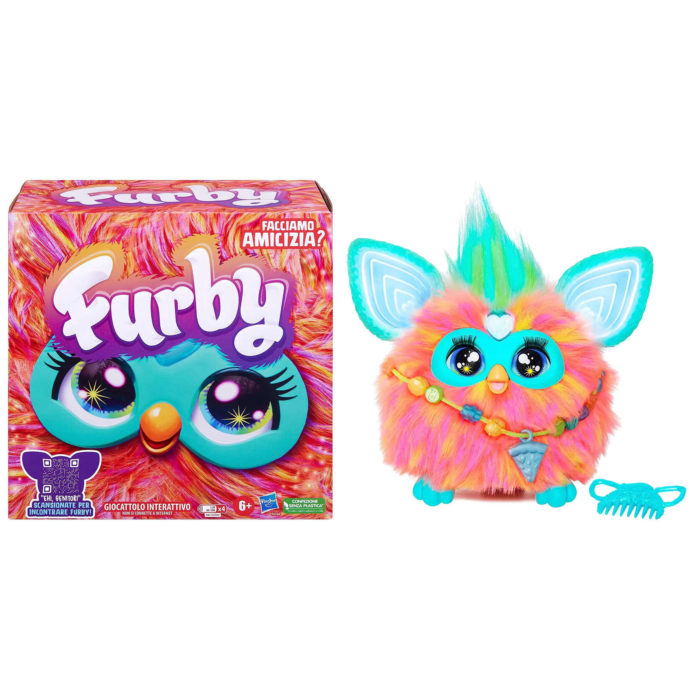Furby - Corallo Giocattolo Interattivo Hasbro.