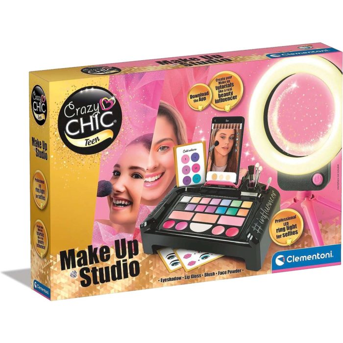 Clementoni - Crazy Chic-Make-up Studio-Trousse.