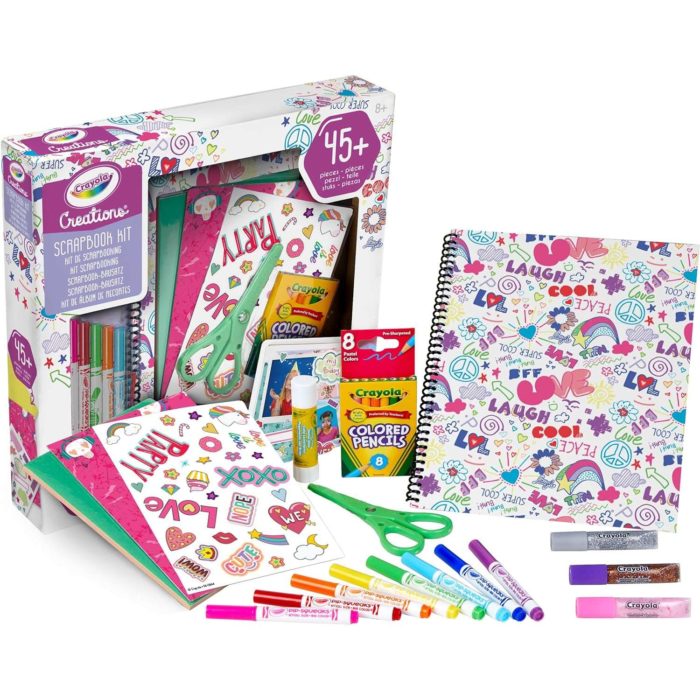 Crayola crations scrapbook kit
