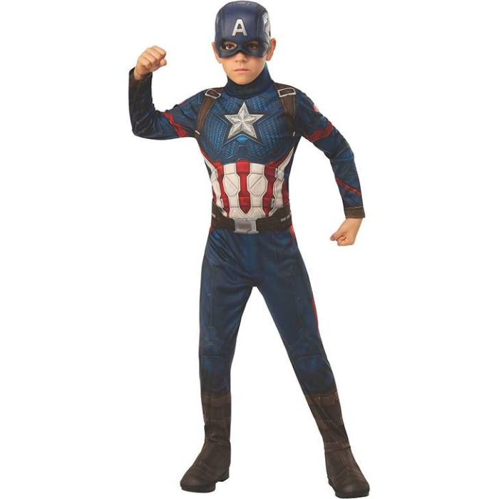 Rubies Costume Marvel Captain America 8/10 Anni