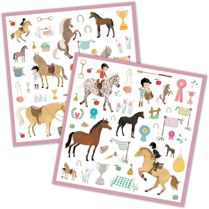 Djeco Stickers Cavalli