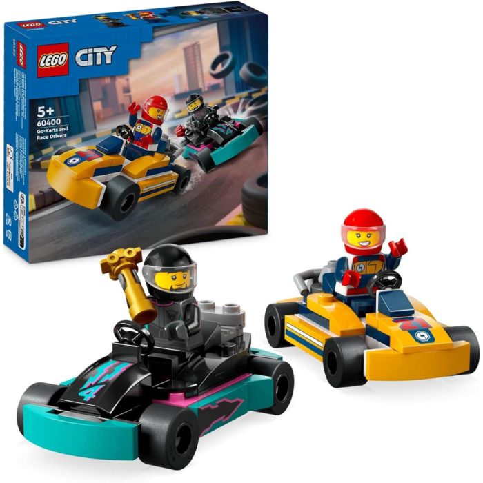 60400 Lego City Go-Kart e Piloti