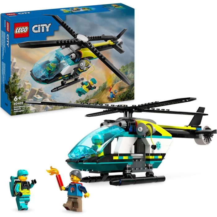 60405 Lego City Elicottero di Soccorso di Emergenz