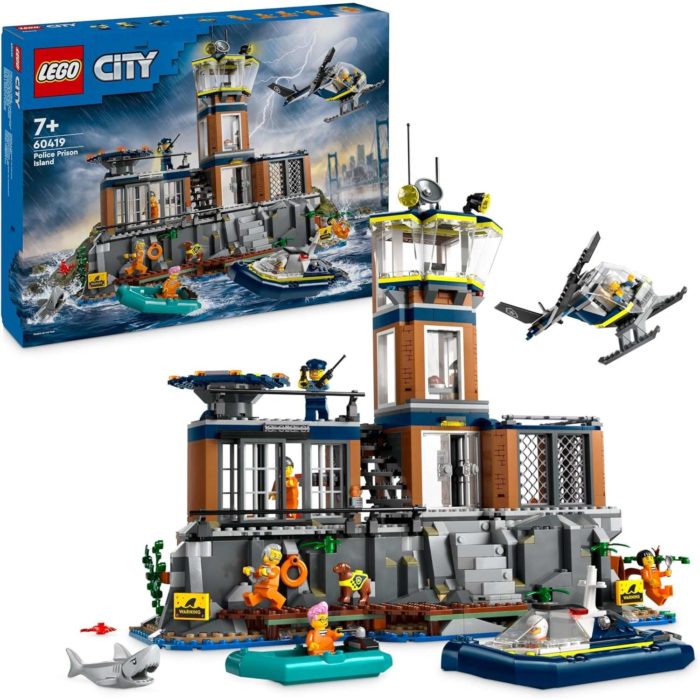 60419 Lego City Prigione sull Isola della Polizia