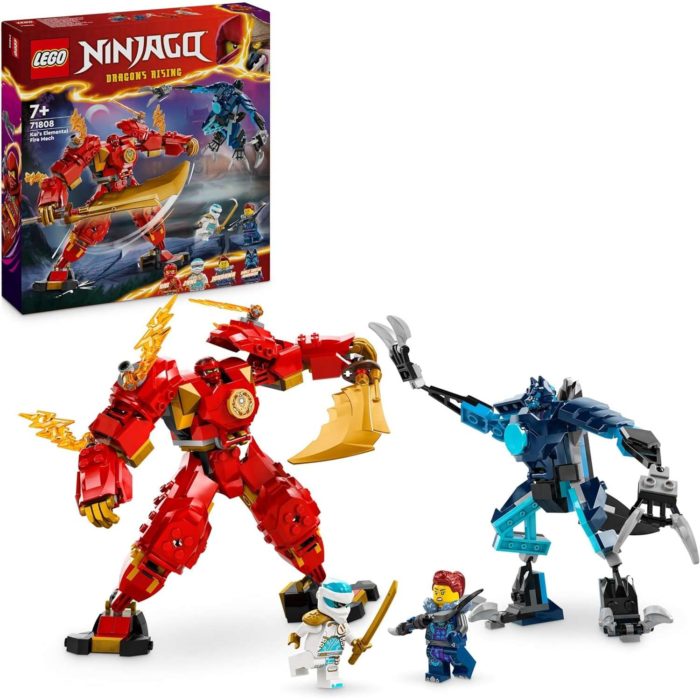 71808 Lego Ninjago Mech Elemento Fuoco di Kai