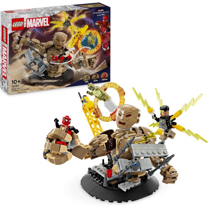 76280 Lego Marvel - Spider-Man vs. Uomo Sabbia.