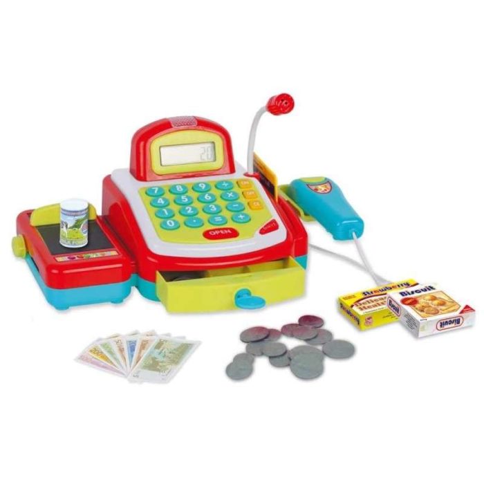 Registratore cassa con accessori