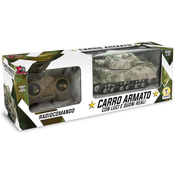 Carro Armato Radiocomandato in Scala 1:32. Teorema
