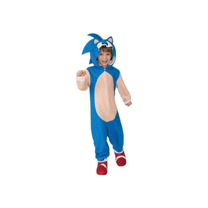 Rubies Vestito carnevale Sonic deluxe 8/10 anni