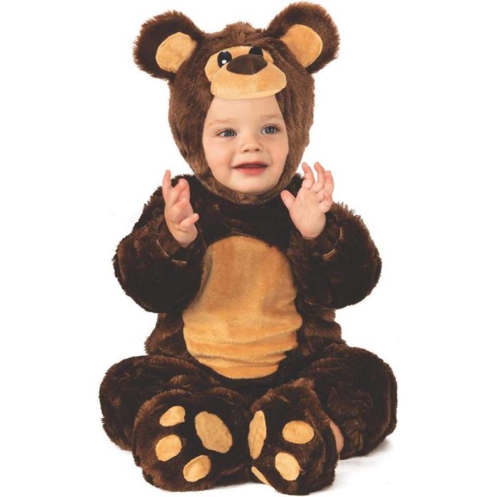 Rubies Vestito Carnevale Orsetto Teddy 1/2 anni