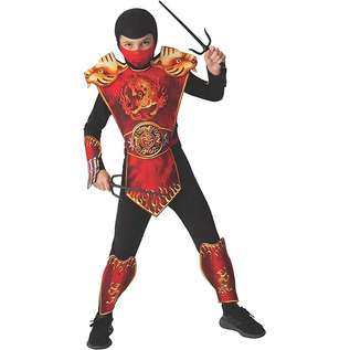 Vestito di carnevale Tiger Ninja Misura L. - Mago Biribago Giocattoli