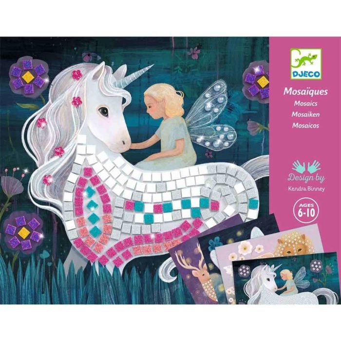 Mosaico per Bambini Il mondo incantato - Djeco.