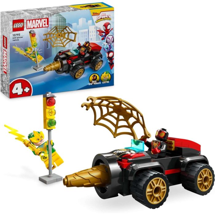 10792 Lego Marvel - Veicolo trivella Spider-man.