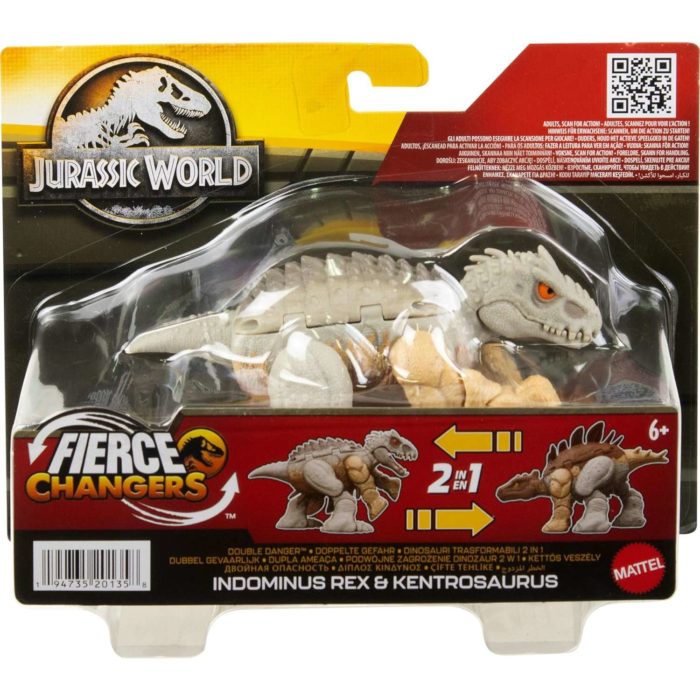 Jurassic World Indominus rex e Kentrosaurus