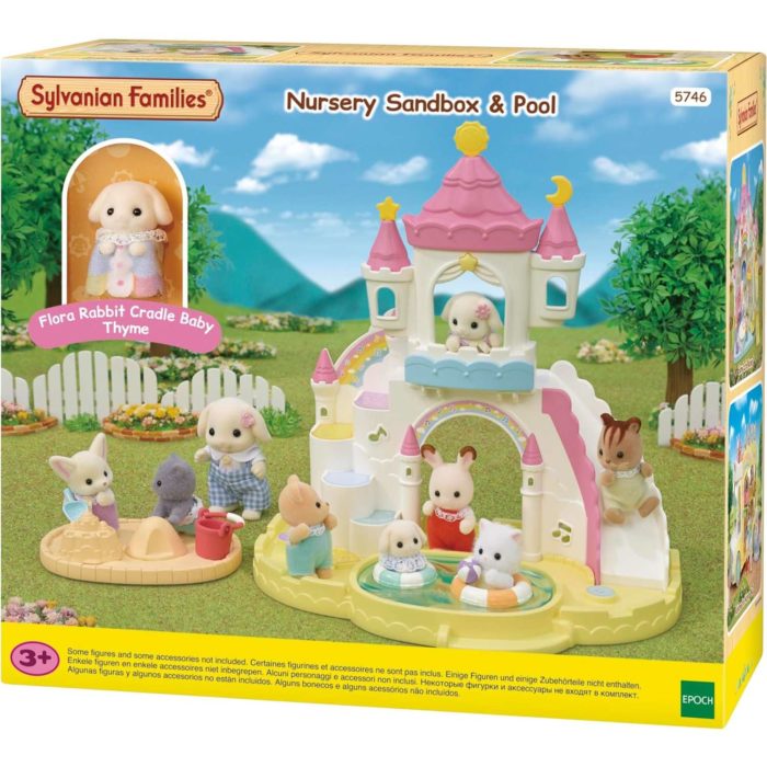 5746 Sylvanian Families Piscina e Sabbiera Asilo