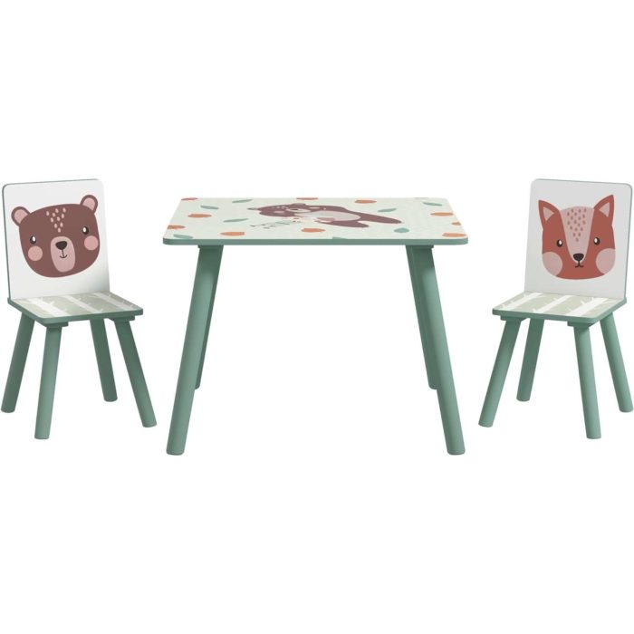 Set Tavolo e sedie verde