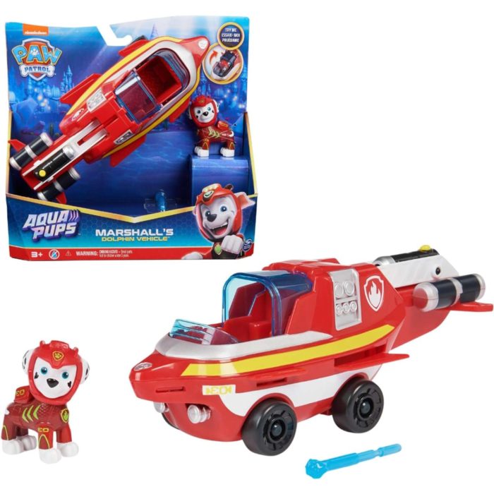 Paw Patrol veicolo aqua pups Marshall