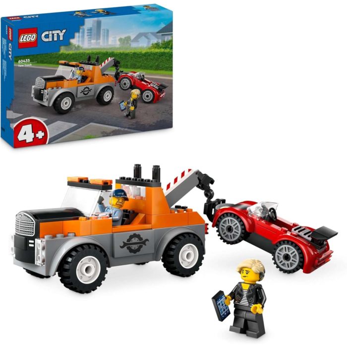 60435 Lego City Autogrù e Officina Auto Sportive