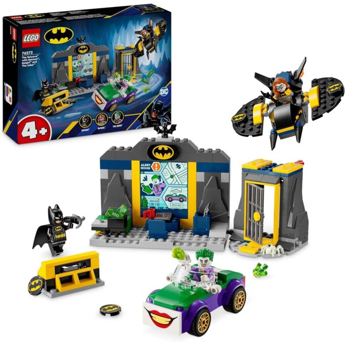 76272 Lego DC Batcaverna con Batman, Batgirl e The