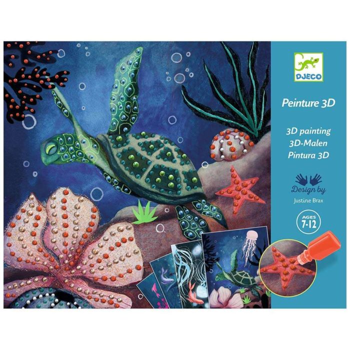 DJ08958 Djeco Pittura 3D - Abissi