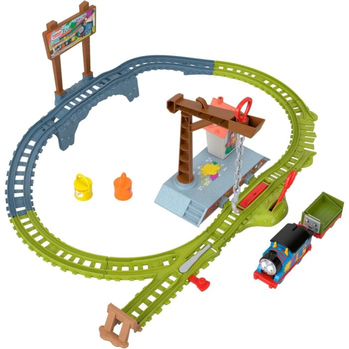 Trenino Thomas Pista Avventure a Colori - immagine 2