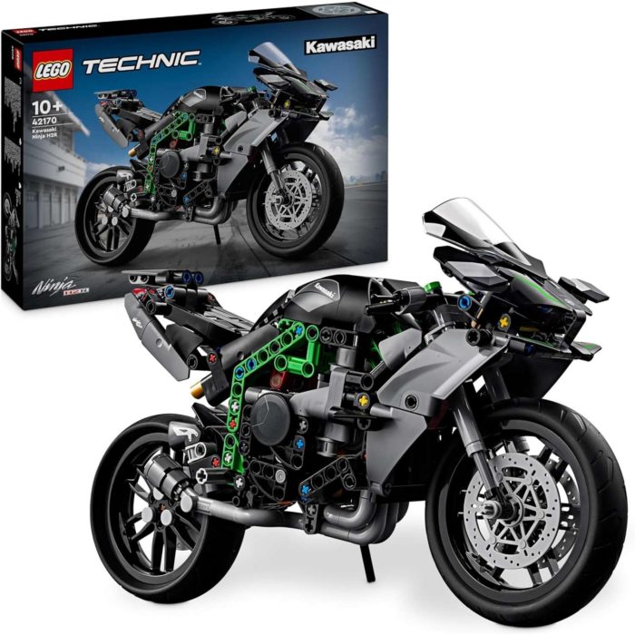 42170 Lego Technic Motocicletta Kawasaki Ninja H2R - immagine 9