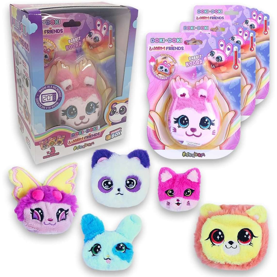 Sbabam doki-doki warm friends scaldamani - immagine 4