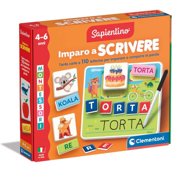 Clementoni Montessori Sapientino Imparo a scrivere