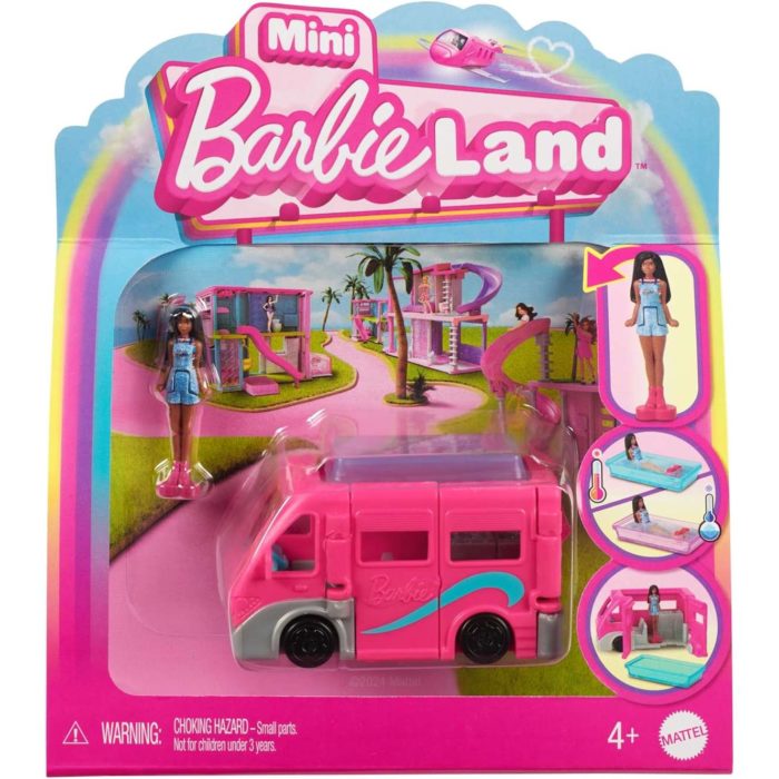 Barbie Mini Barbieland Camper dei Sogni e bambola